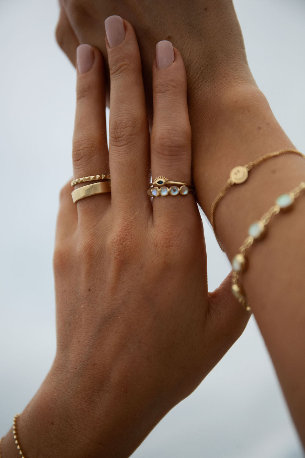 Gold Filled Spiked Band Ring