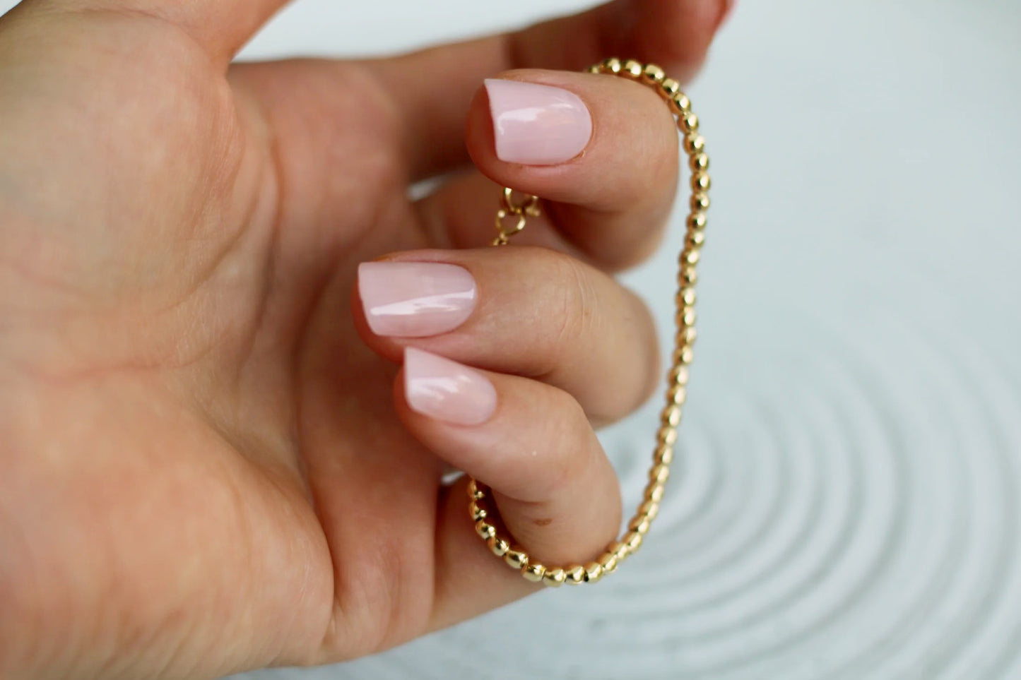 "Mini Me" Gold Filled Beaded Bracelet