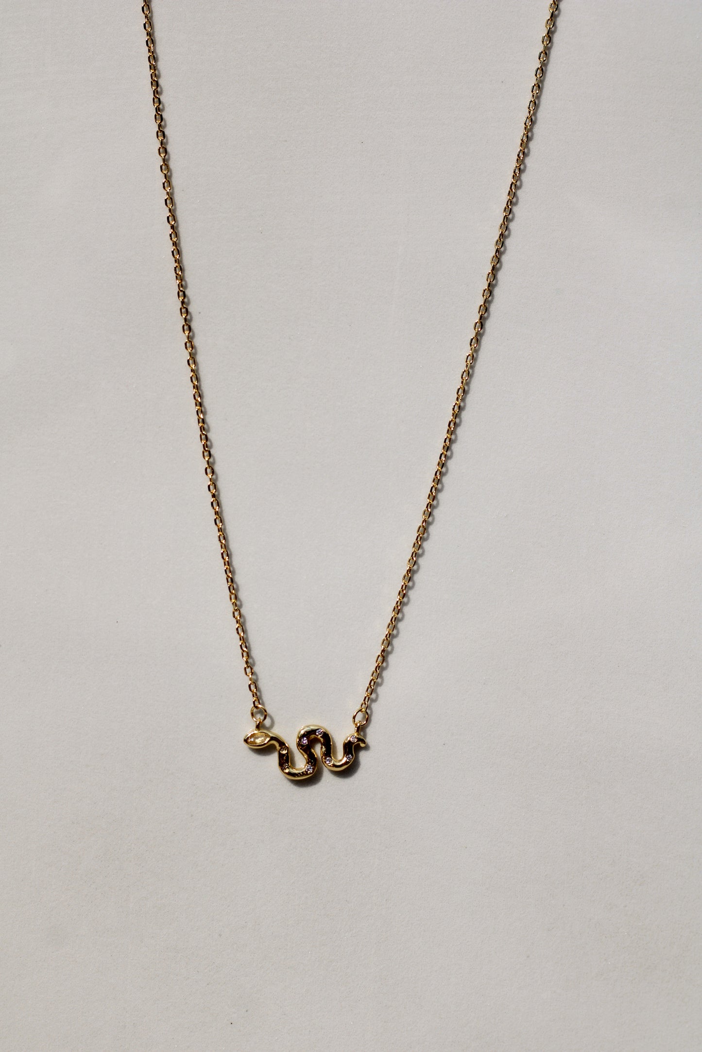 Silent Venom Gold Necklace