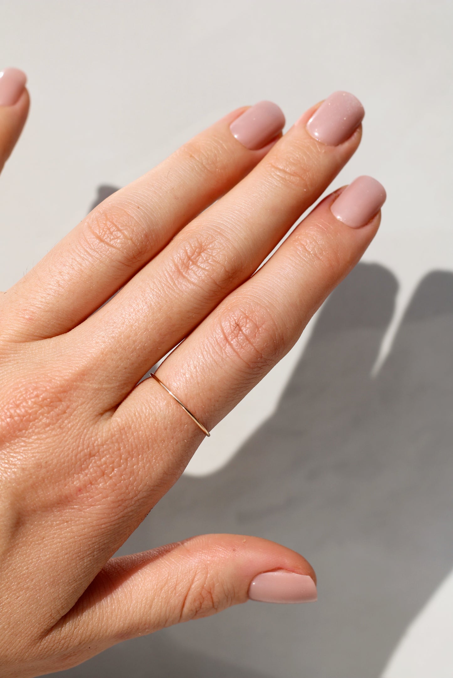 Ultra Thin Gold-Filled Ring