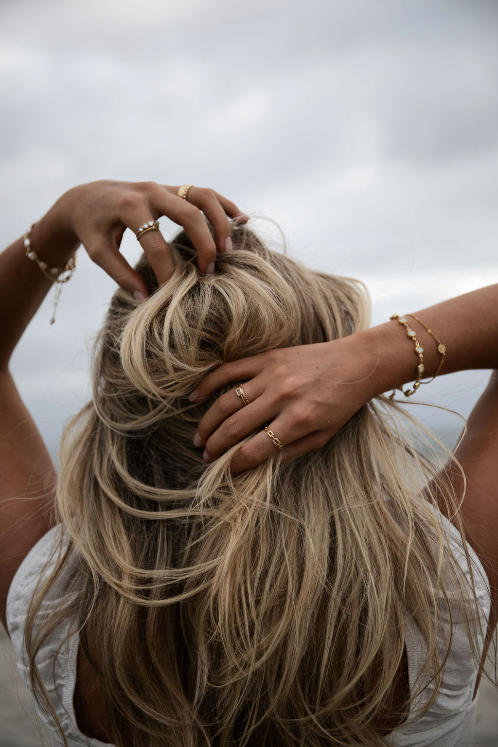 18k Gold Smiley Bracelet