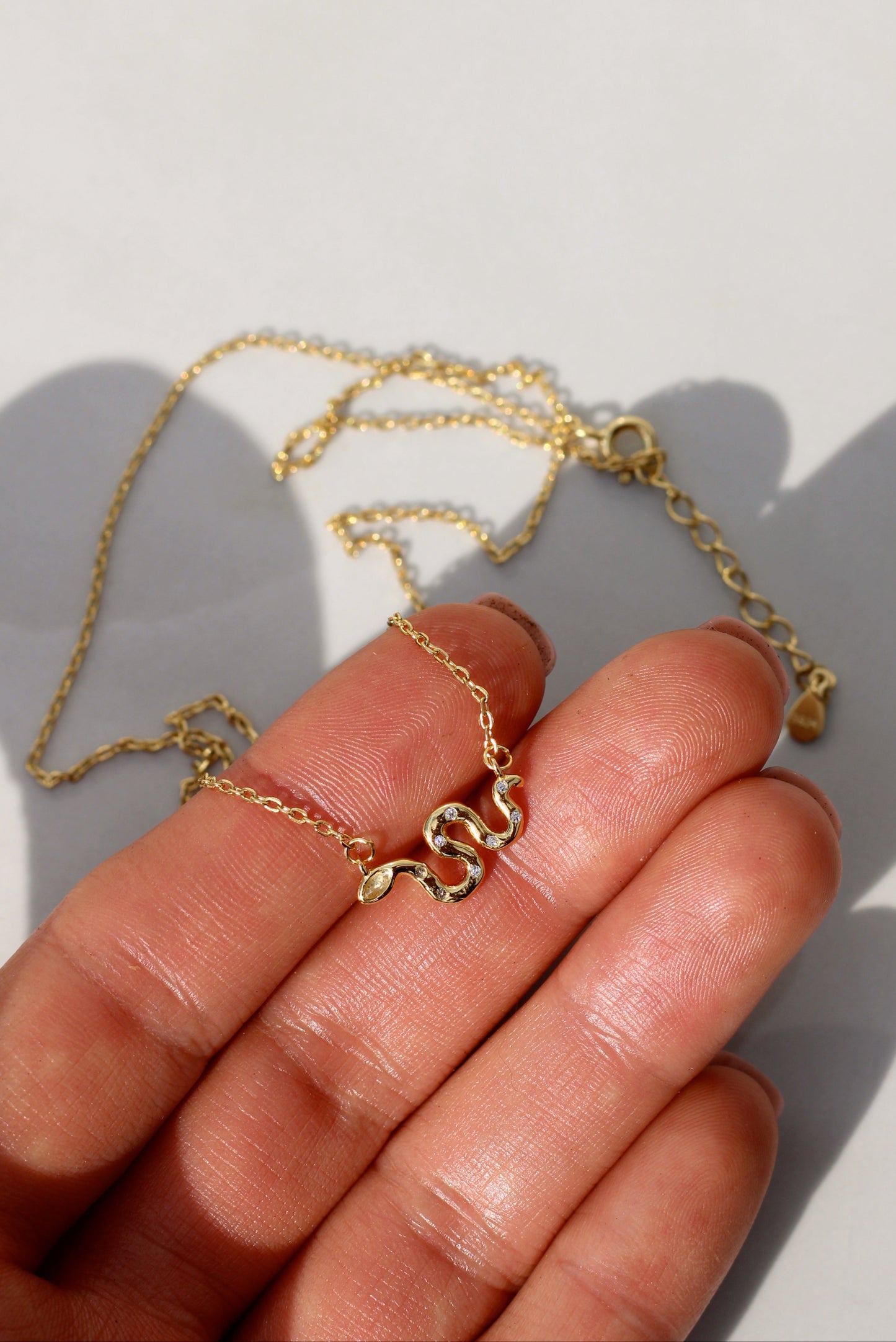 Silent Venom Gold Necklace
